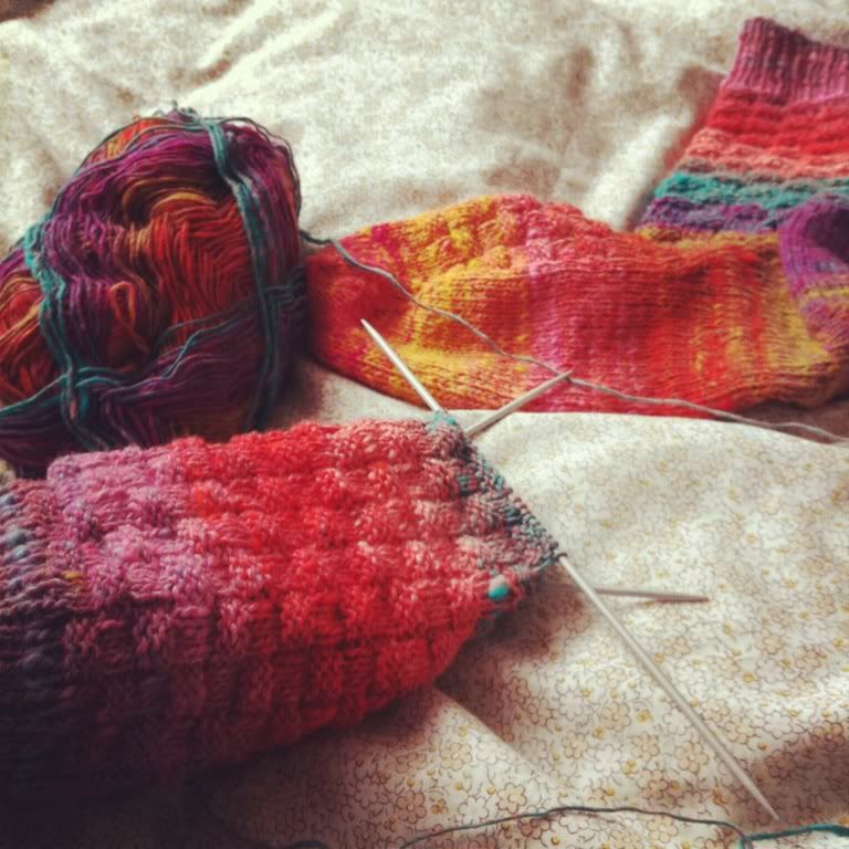 Happy Daisy Knitting Sock knitting Noro