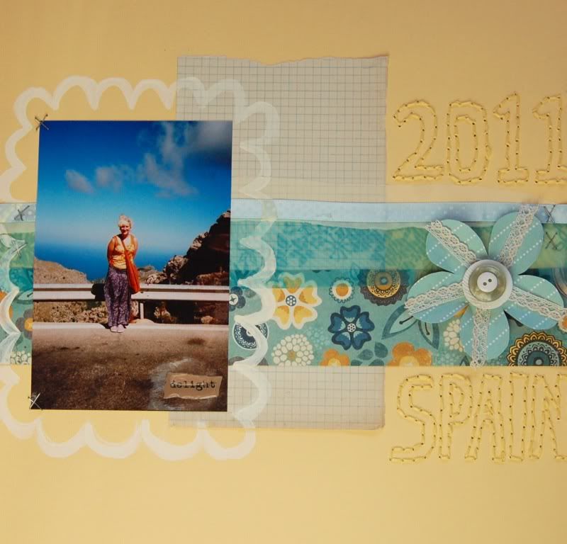 Happy Daisy Spain Scrapbook