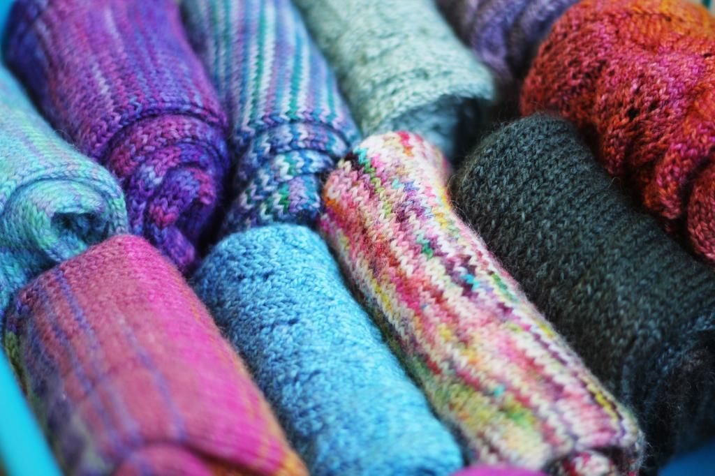 Stranded Knitting Handknit Socks Amy Edwards Green