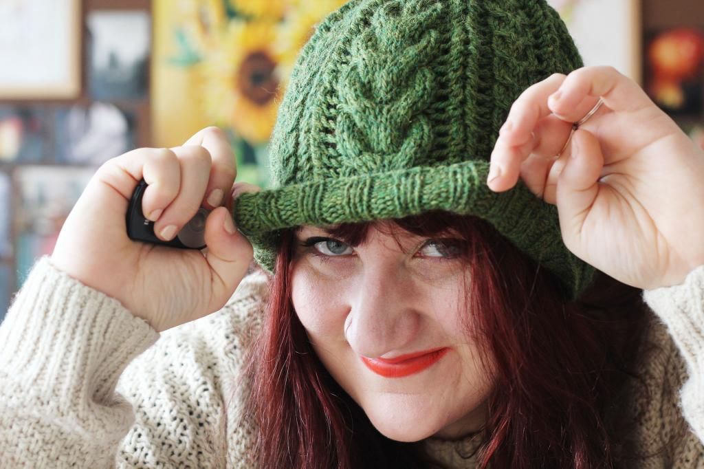 Knitting Amy Edwards Green Stranded Blog