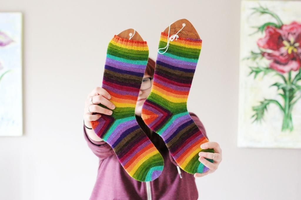 Stranded Socks Fibre Friday Knitting Socks