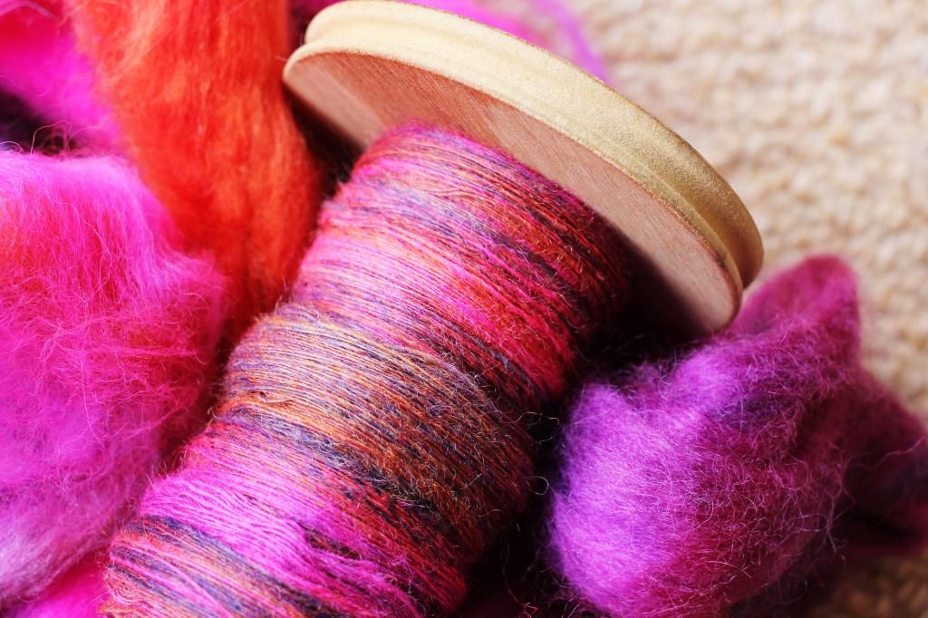 Stranded Fibre Friday Knitting Spinning Dyeing