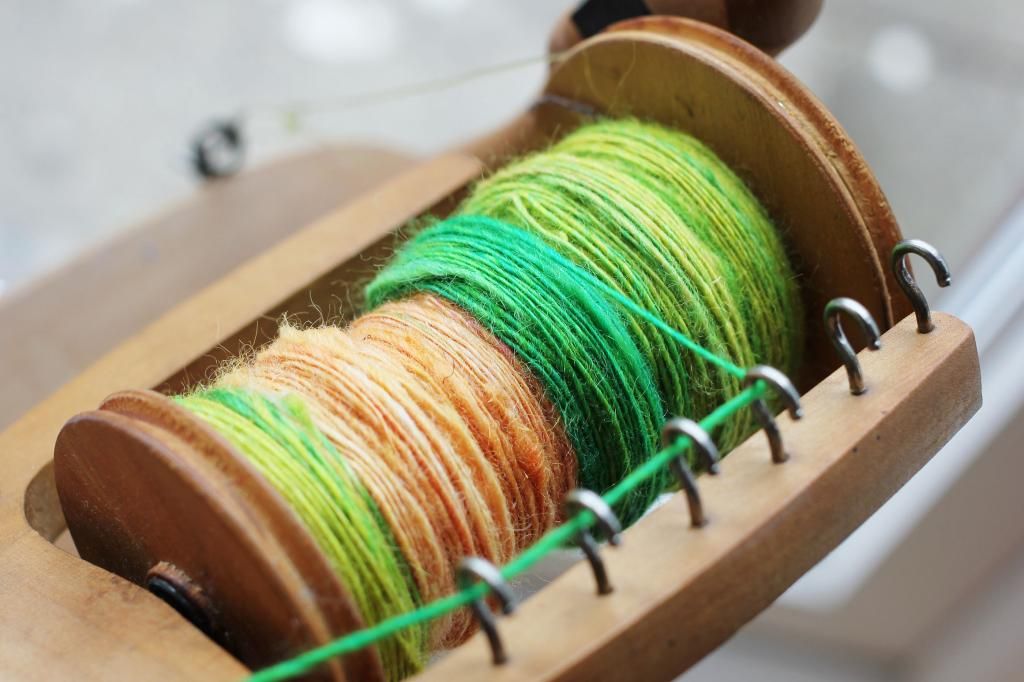 Stranded Fibre Friday Knitting Spinning Dyeing