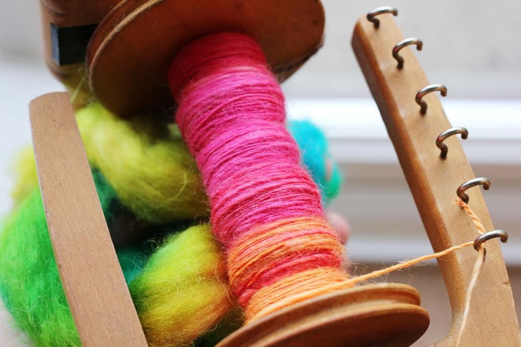 Stranded Fibre Friday Knitting Spinning Dyeing