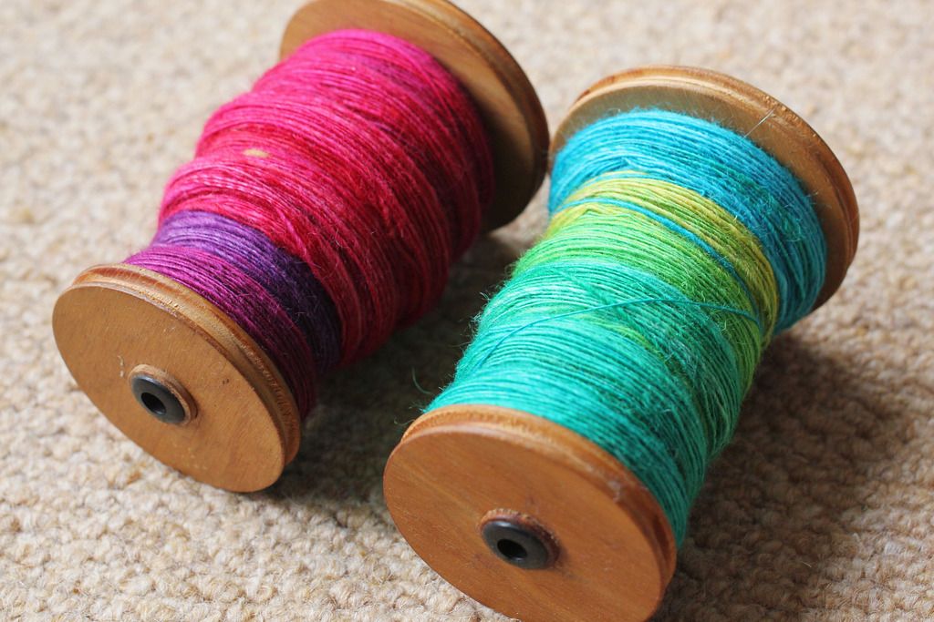 Fibre Friday Stranded Spinning Knitting