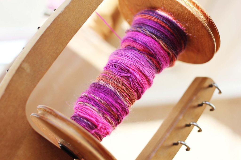 Stranded Dyeworks Fibre Friday Knitting Spinning