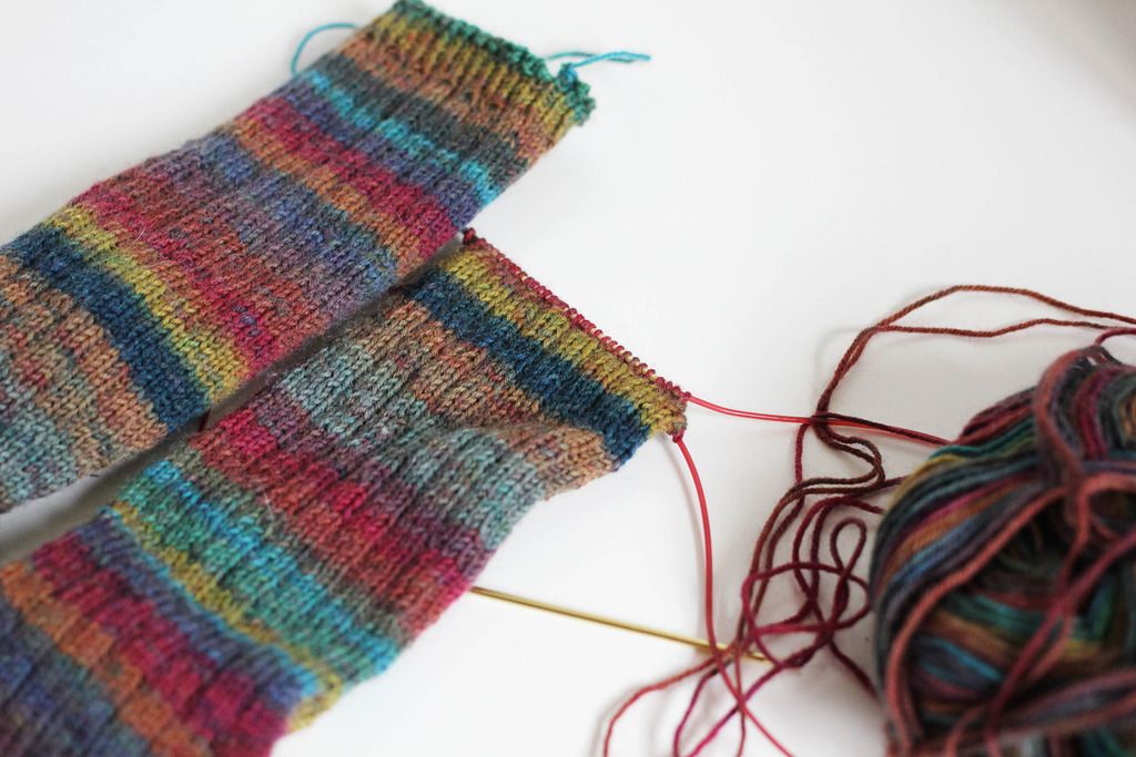Stranded Fibre Friday Knitting