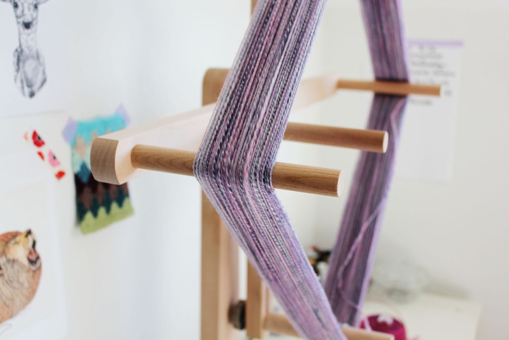 Stranded Blog Spinning Ashford Kiwi Skein Winder Review