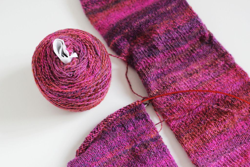 Stranded Blog Fibre Friday Knitting Socks