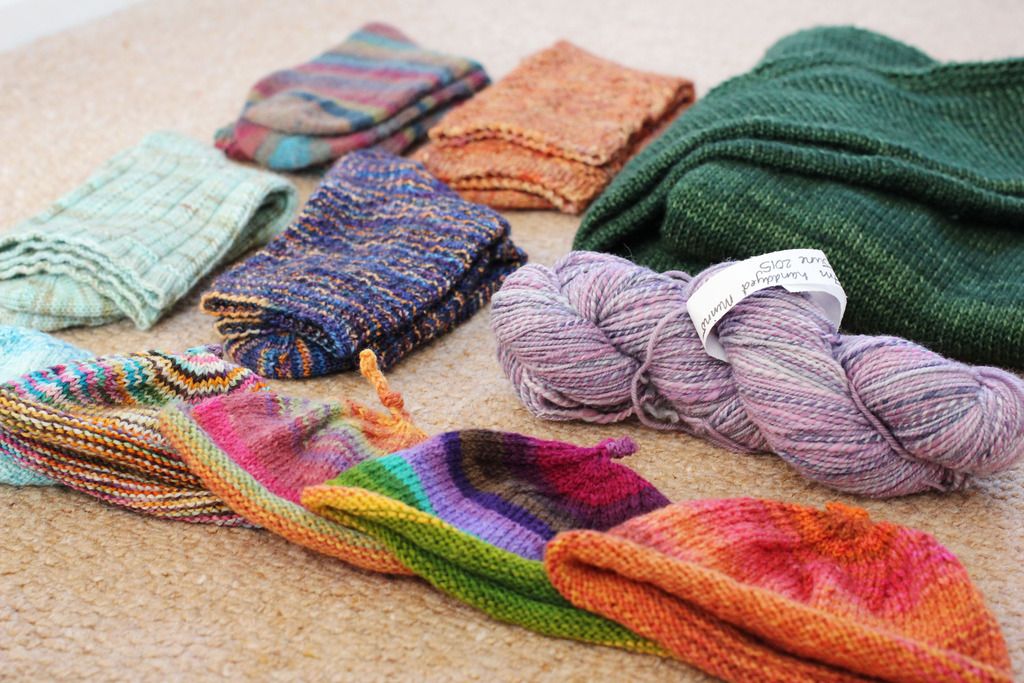 Stranded Blog Stash dash Recap Knitting Spinning