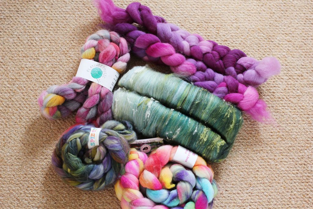 Stranded Blog Stash dash Recap Knitting Spinning