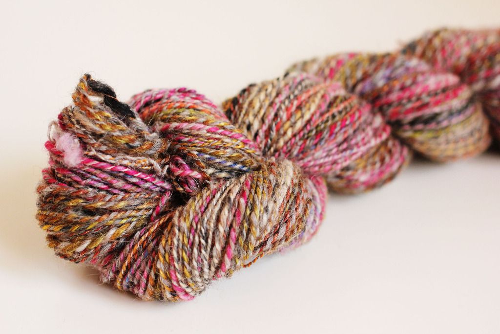 Tour De Fleece Stranded Blog Spinning Knitting Handspun Yarn