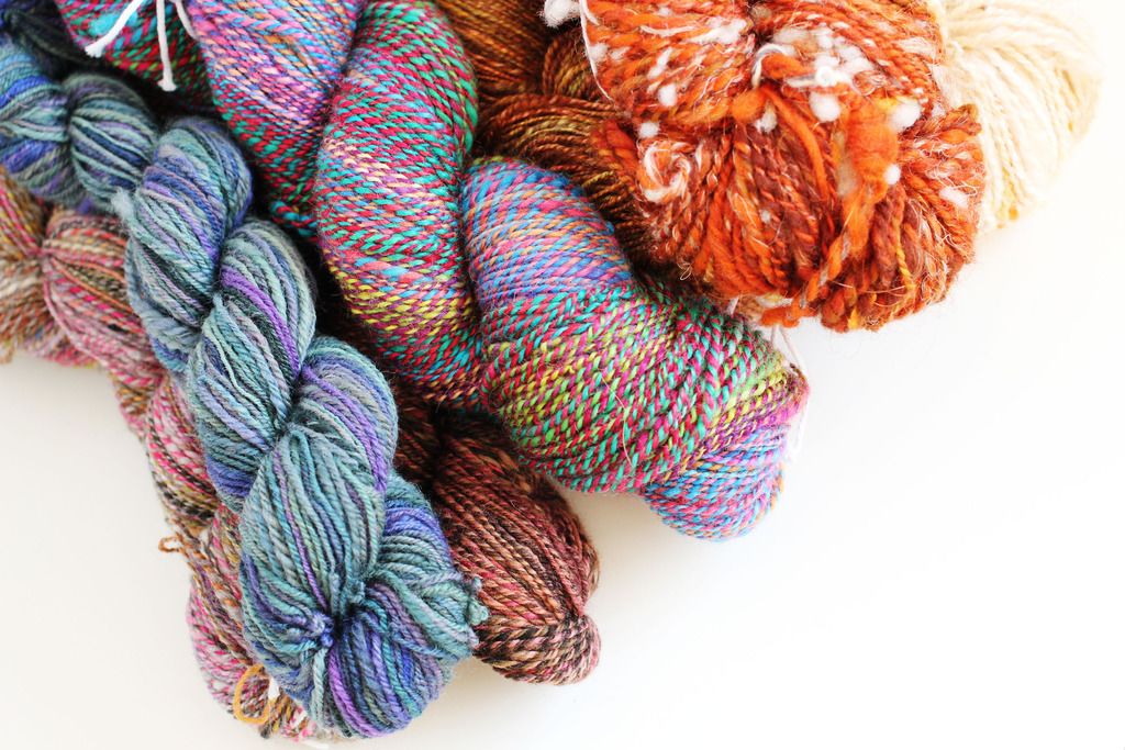 Tour De Fleece Stranded Blog Spinning Knitting Handspun Yarn