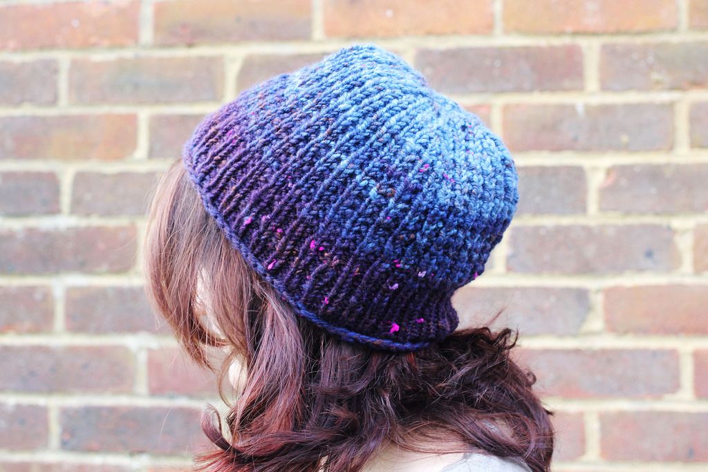 Stranded Blog Fibre Friday Knitting Handspun Cocoon Hat