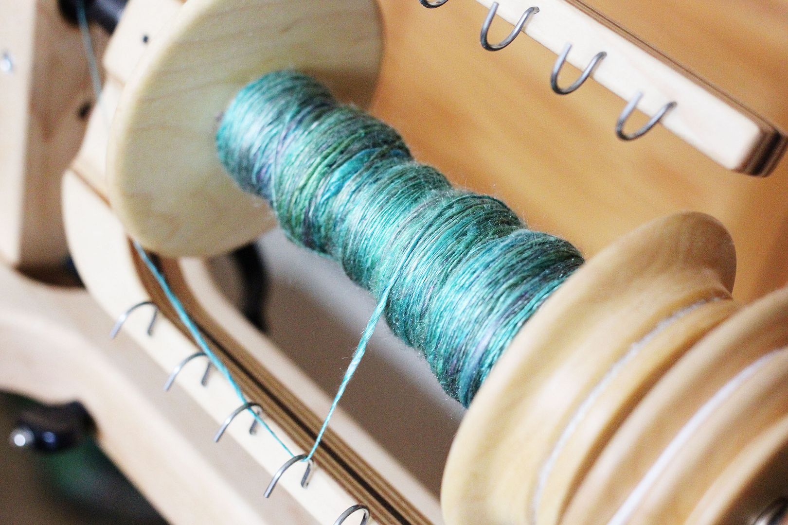 Stranded Blog Fibre Friday silk handspun spinning