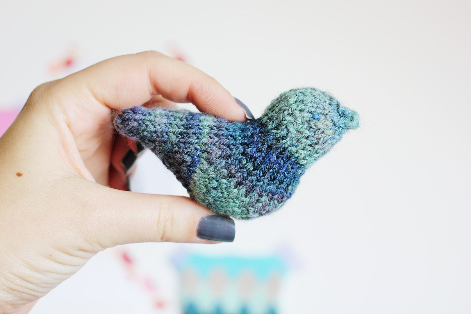 Stranded Blog Fibre Friday Knitting Bluebird Of Happiness Handspun