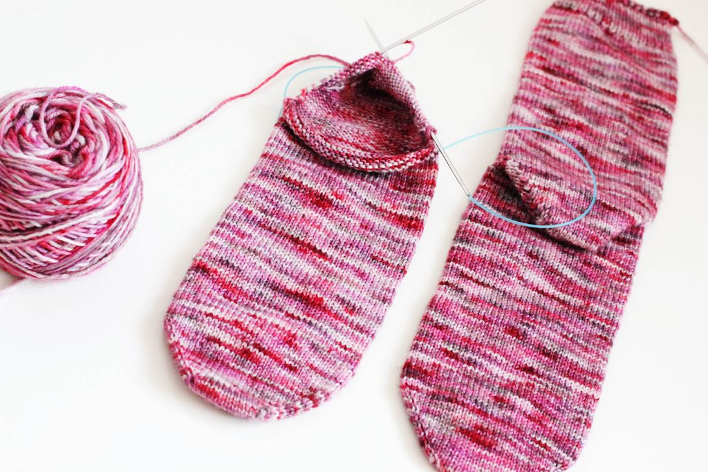 Stranded Blog Fibre Friday Knitting Handdyed