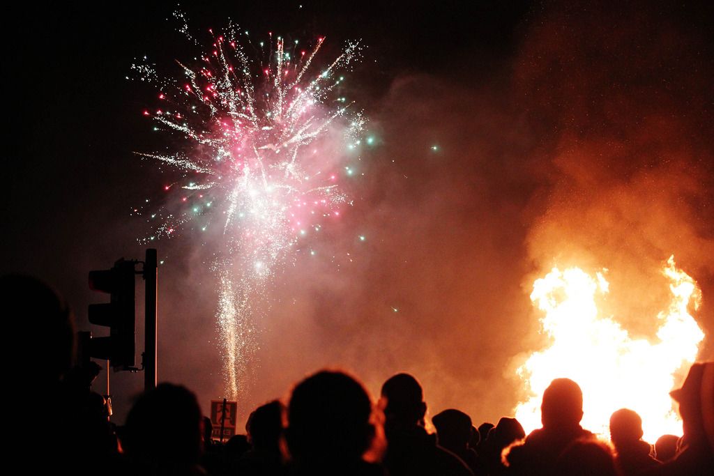 Stranded Blog Lately In Pictures Fireworks Bonfire Night Guy Fawkes Hastings Bonfire