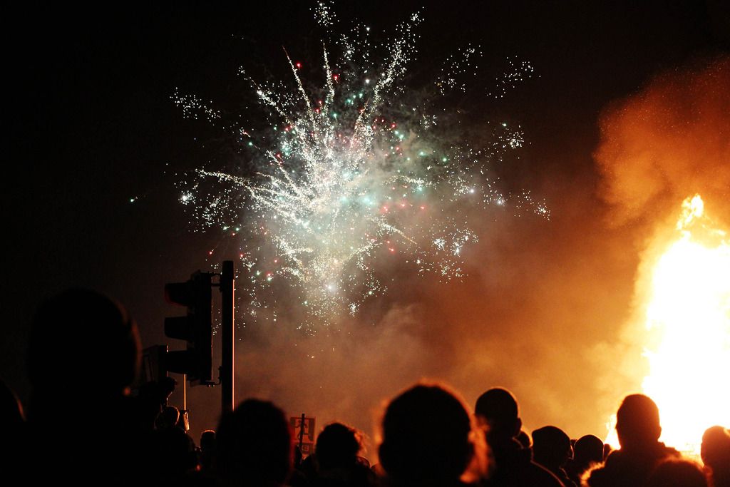 Stranded Blog Lately In Pictures Fireworks Bonfire Night Guy Fawkes Hastings Bonfire