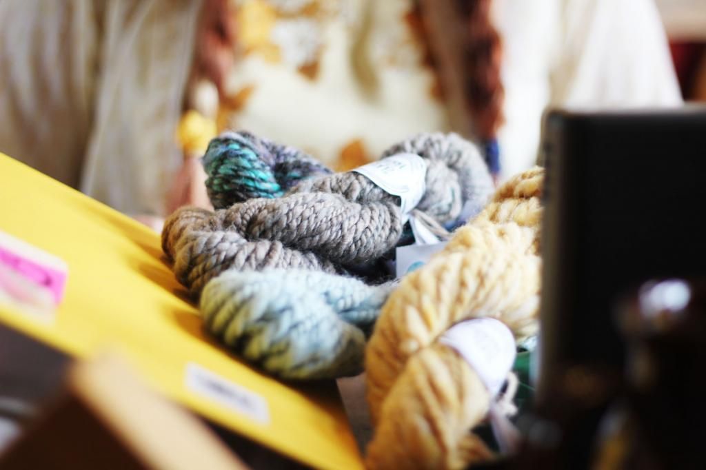 Happy Daisy Knitting Adventures Yarn Wool Art Equals Happy