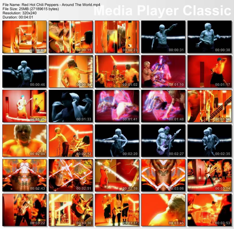 Red Hot Chili Peppers Around The World [Screenshot] Photo by KGSA