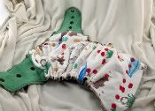 "Animals in Paradise" OS Fitted Diaper *48 hour auction*