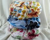Girly OS Fitted Diapers