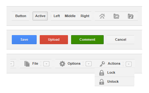 Google+ style Buttons Google+ style Buttons