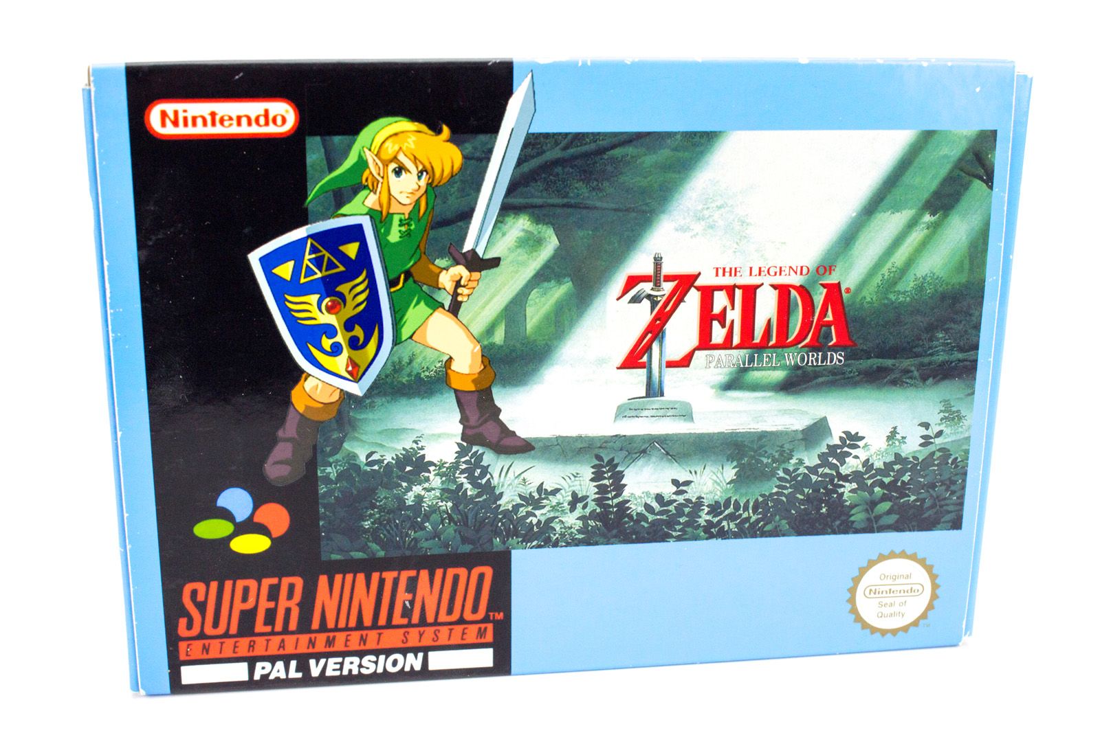 The Legend of Zelda Parallel Worlds for the Super Nintendo, SNES UK PAL The Legend of Zelda Parallel Worlds for the Super Nintendo, SNES UK PAL