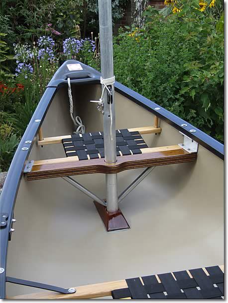 Thread: Ideas for a mast support for a wood canvas canoe
