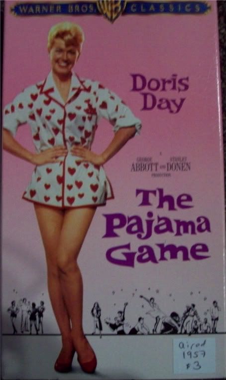 the pajama game vhs