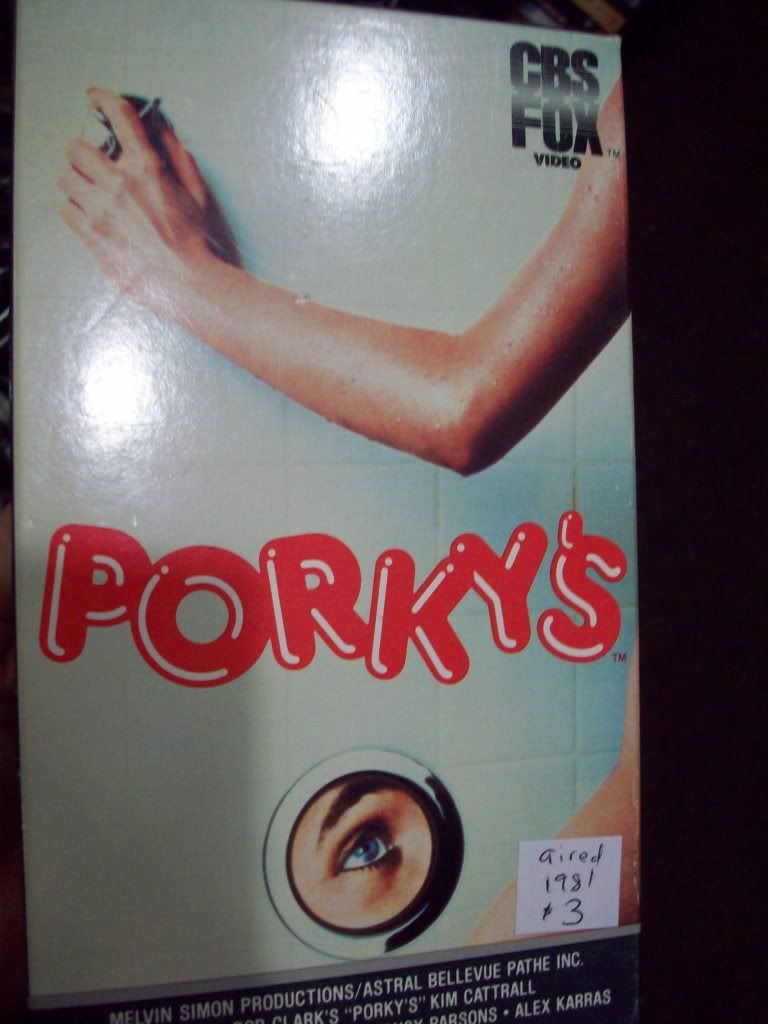 porky's vhs