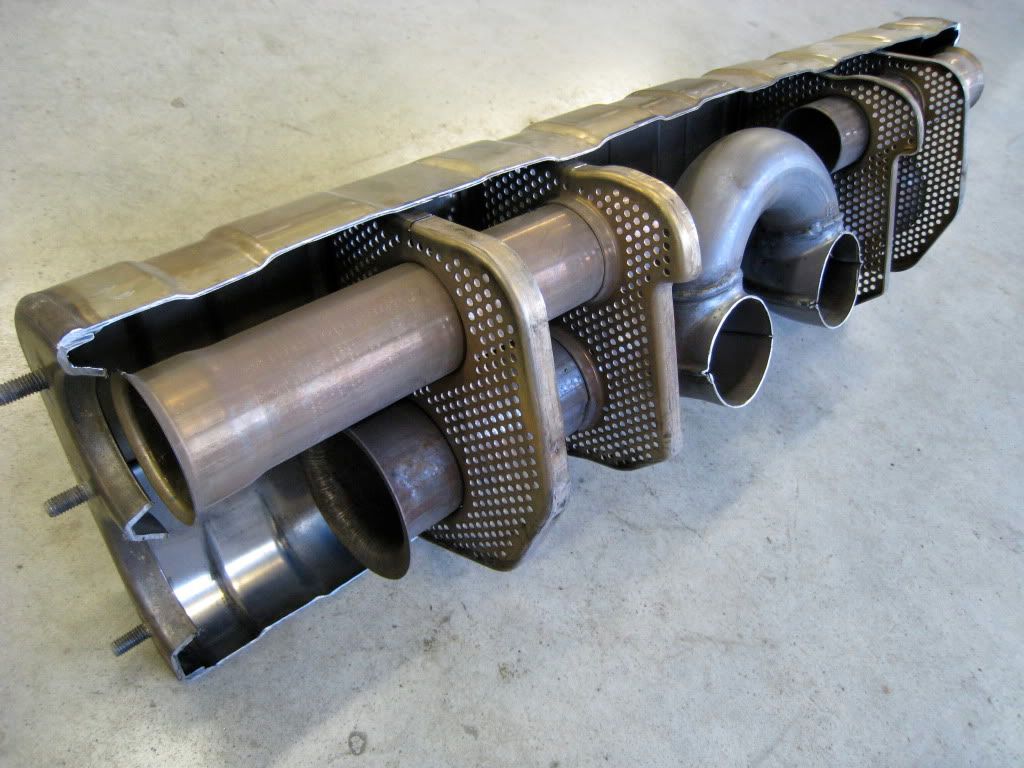 997 GT3 Central Muffler Cutaway Porsche Forum and