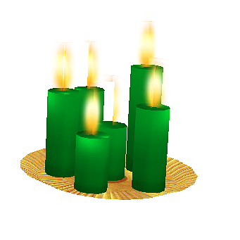  photo Flickering Green Candles SAMPLE.png