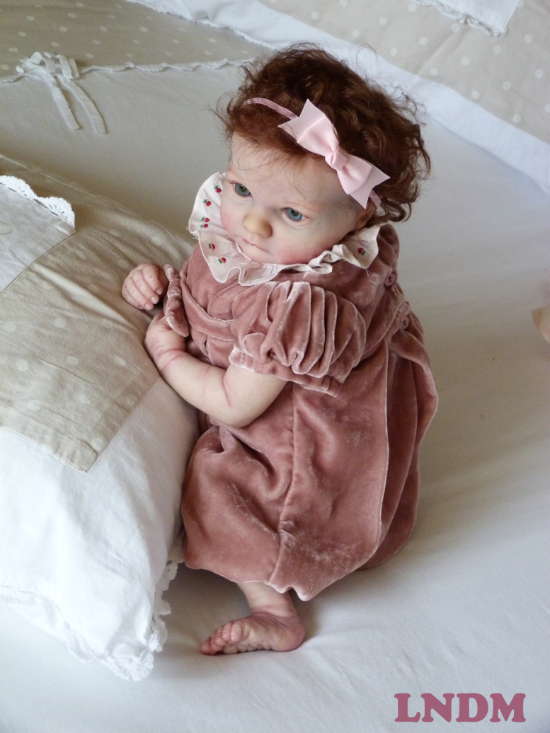 Reborn Doll Baby Girl Prototype Ooak Realborn R Asher Awake Ebay