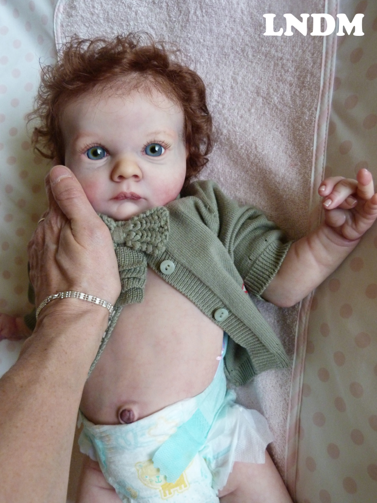 Reborn Doll Baby Girl Prototype Ooak Realborn R Asher Awake Ebay