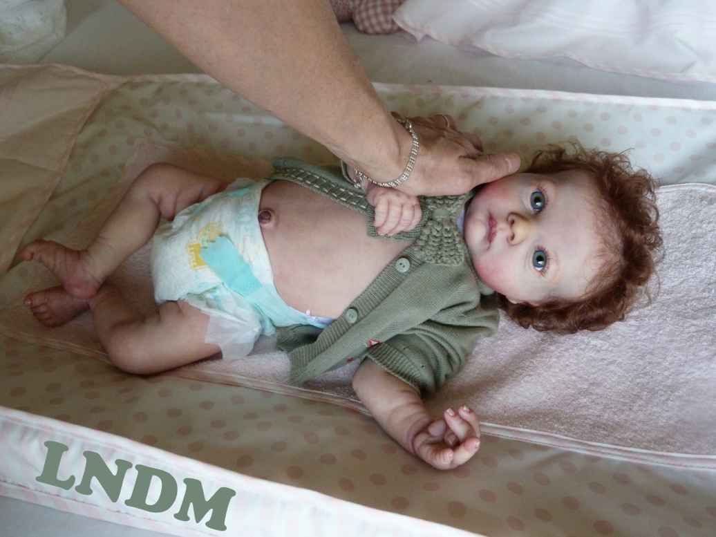 Reborn Doll Baby Girl Prototype Ooak Realborn R Asher Awake Ebay