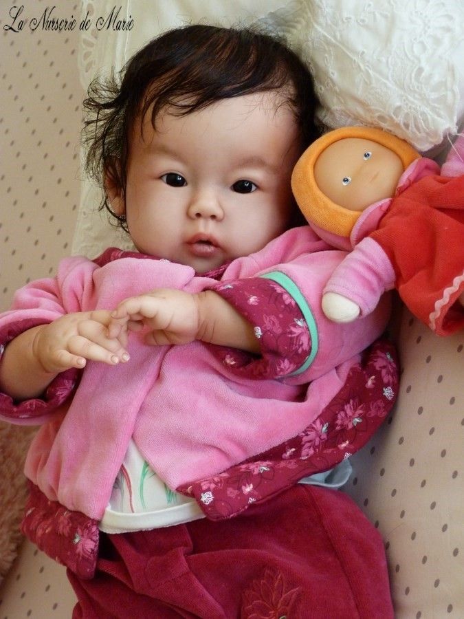 Reborn Asian Baby Doll Child Girl Prot