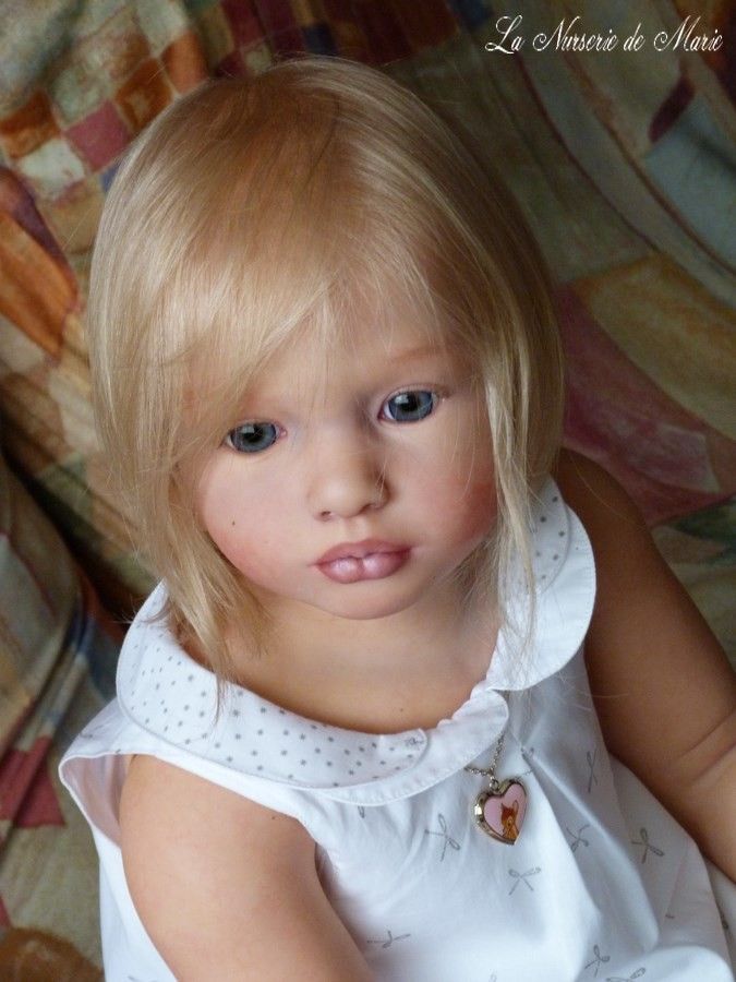 Reborn, baby, doll,toddler, child, girl, prototype Aloenka Natali Blick ...