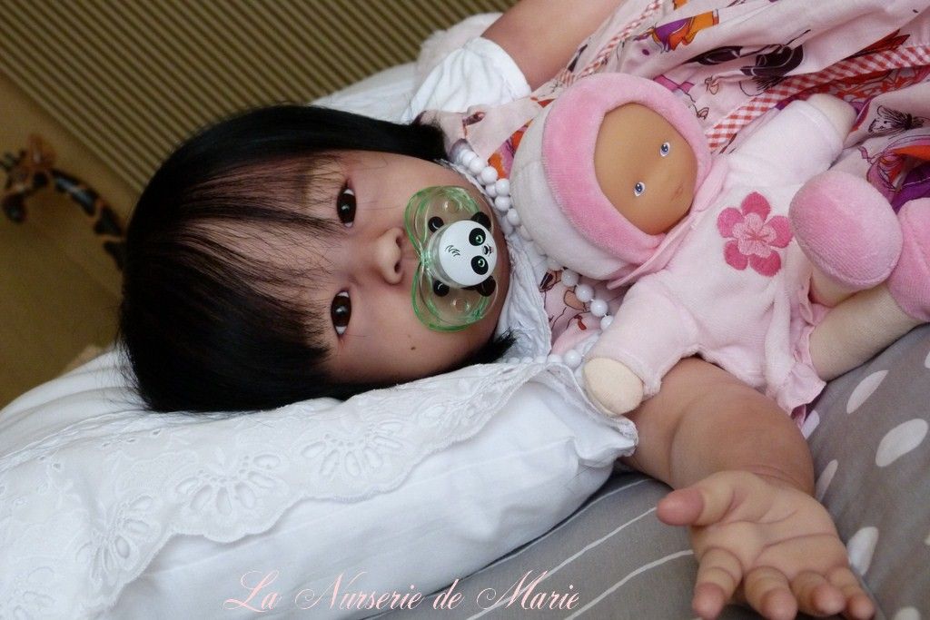 Reborn baby girl, doll, Asian, toddler, PROTOTYPE Chun-Mei, Ping Lau | eBay